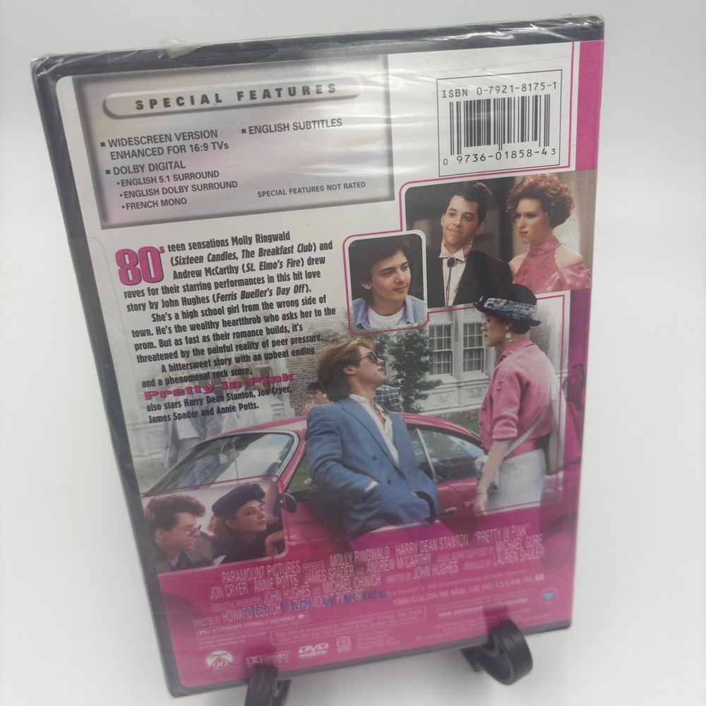 NWT Paramount Pretty In Pink DVD - Picture 2 of 3